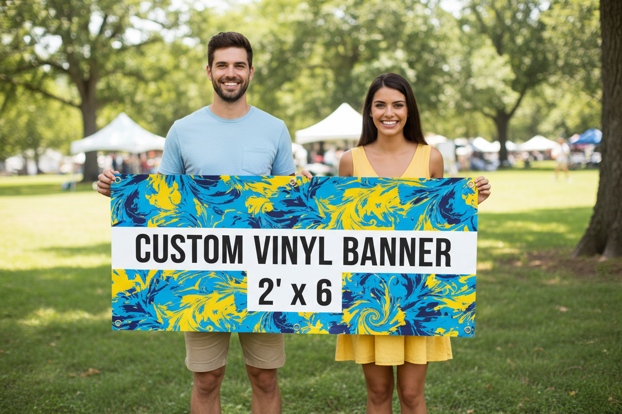 Vinyl Custom Banners - Full Color