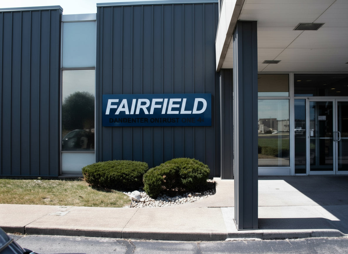 Custom dimensional signage for storefront and office