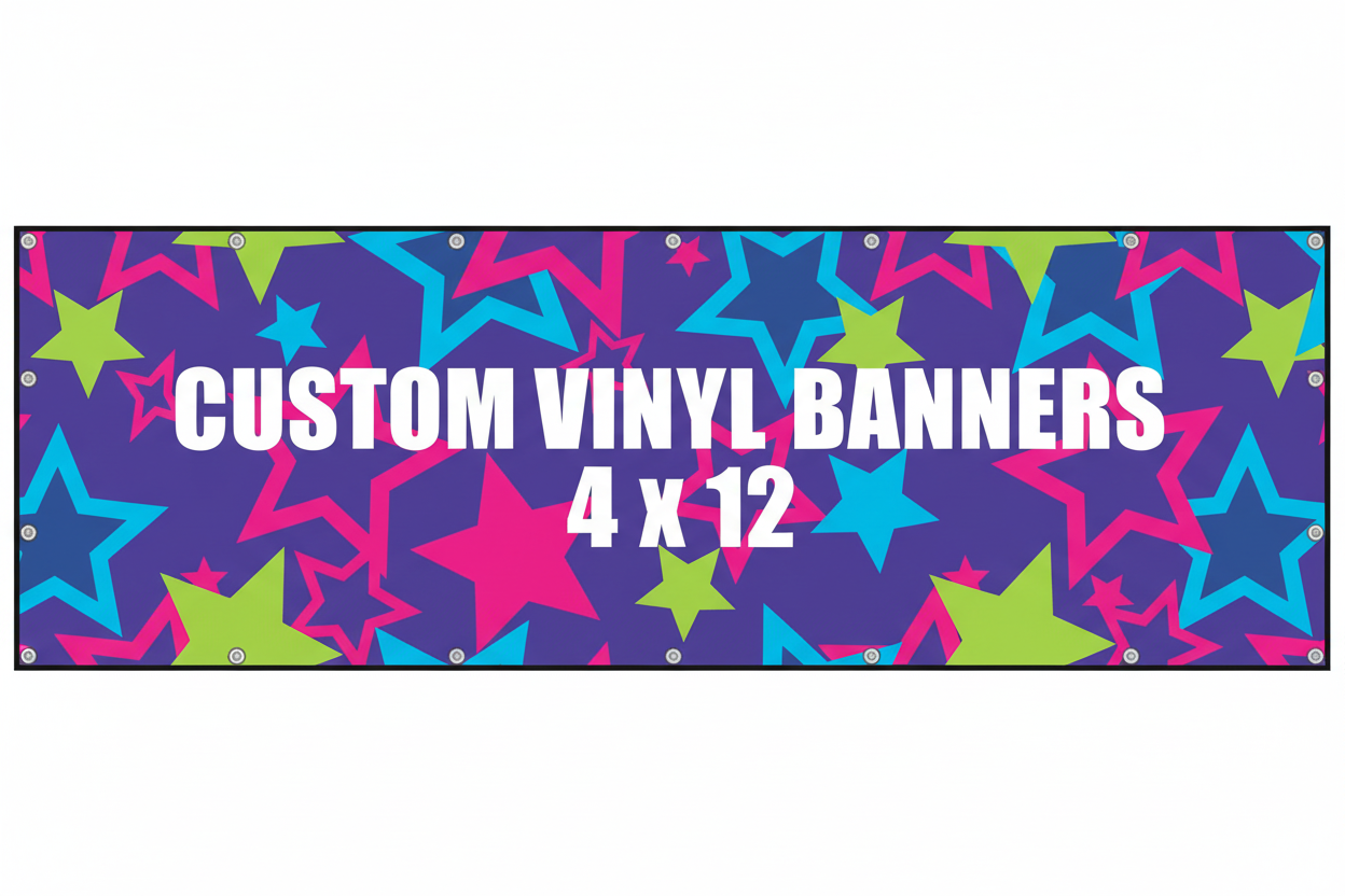 Vinyl Custom Banners - Full Color