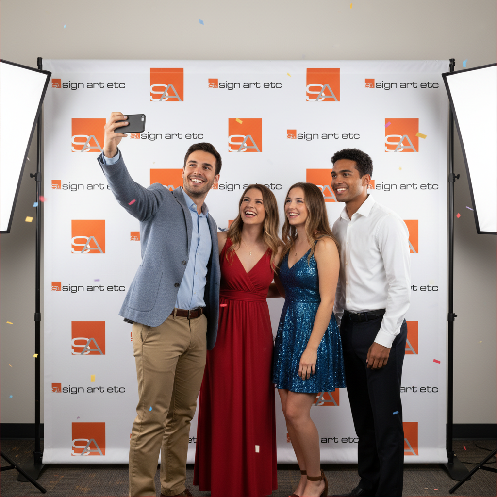 University backdrop only