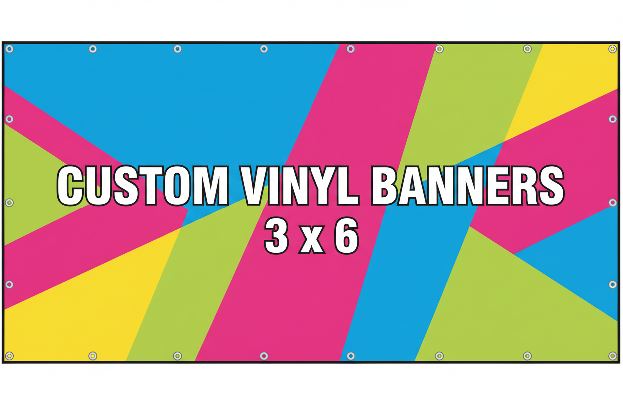 Vinyl Custom Banners - Full Color