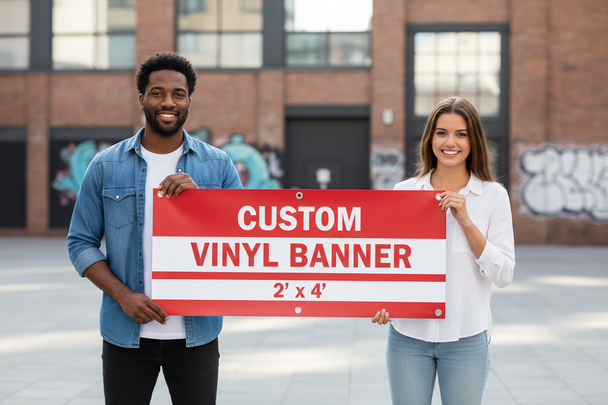 Vinyl Custom Banners - Full Color
