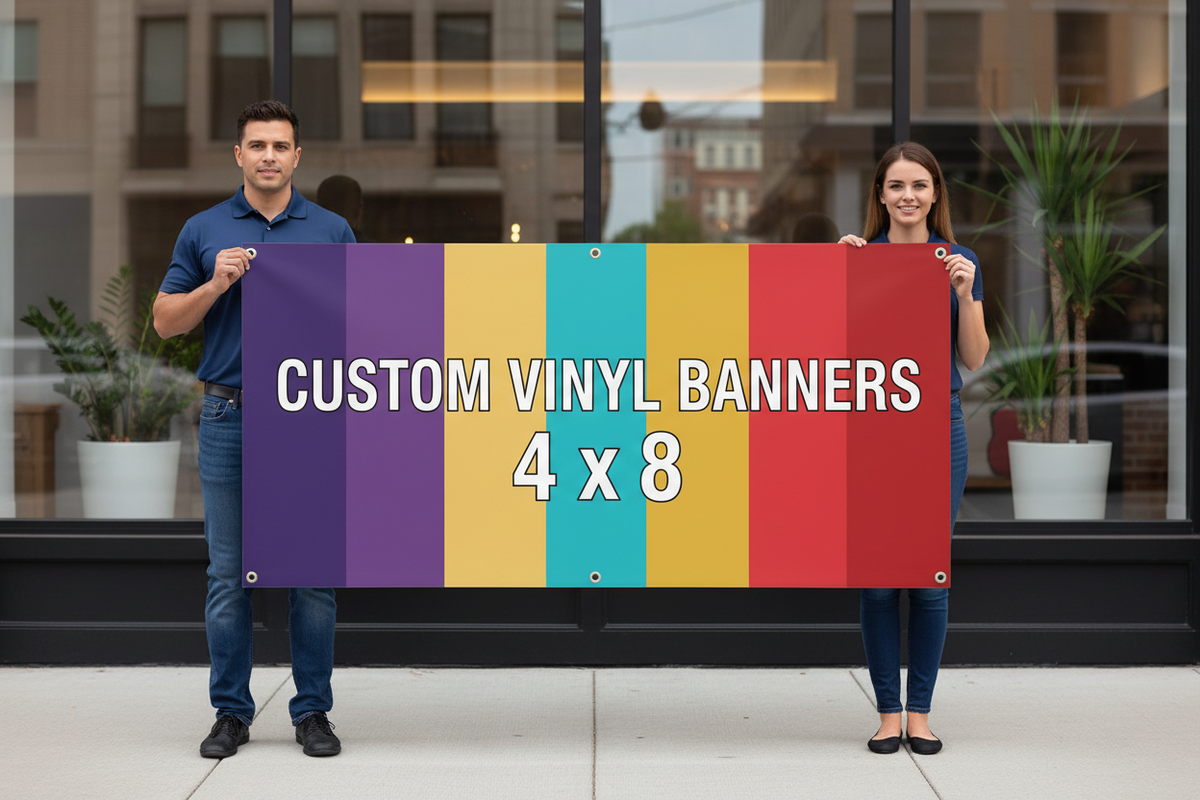 Vinyl Custom Banners - Full Color