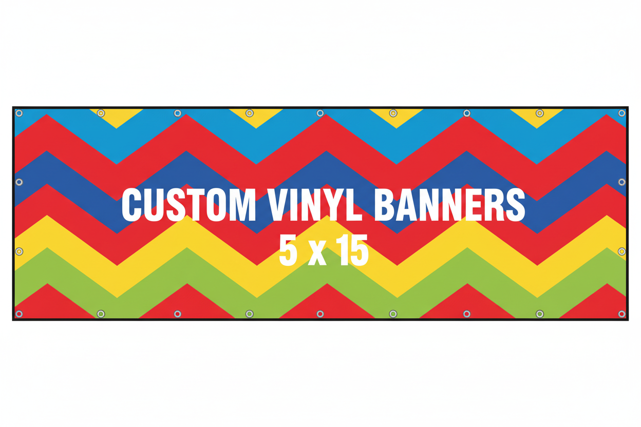 Vinyl Custom Banners - Full Color