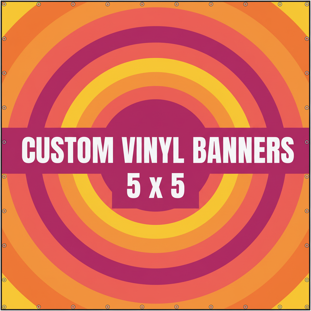 Vinyl Custom Banners - Full Color