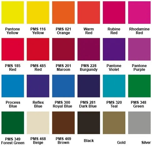 Color Swatches for Banner Background
