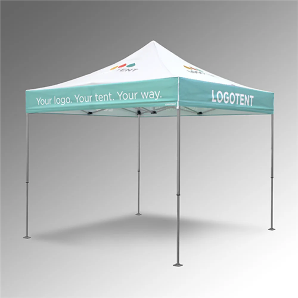 10x10 Custom Printed All Over Canopy and Frame