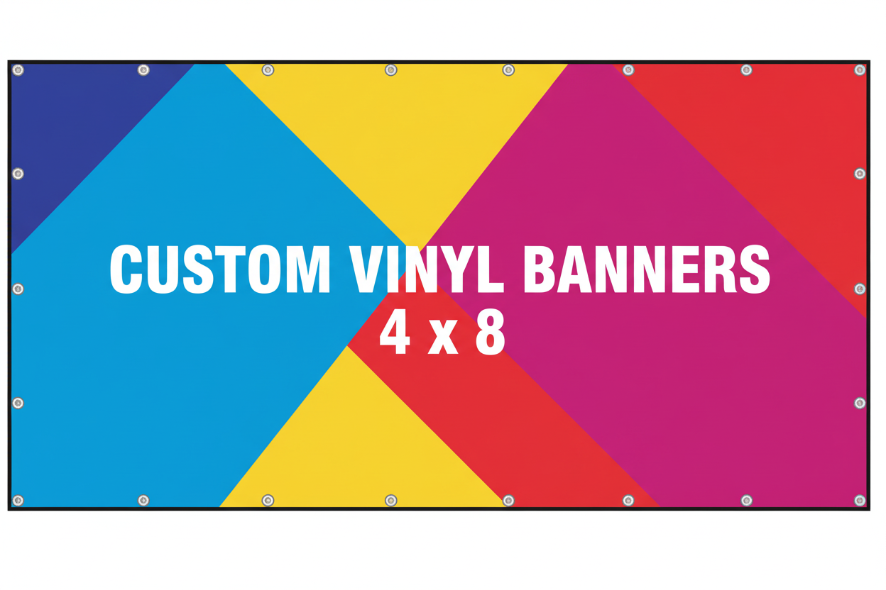Vinyl Custom Banners - Full Color