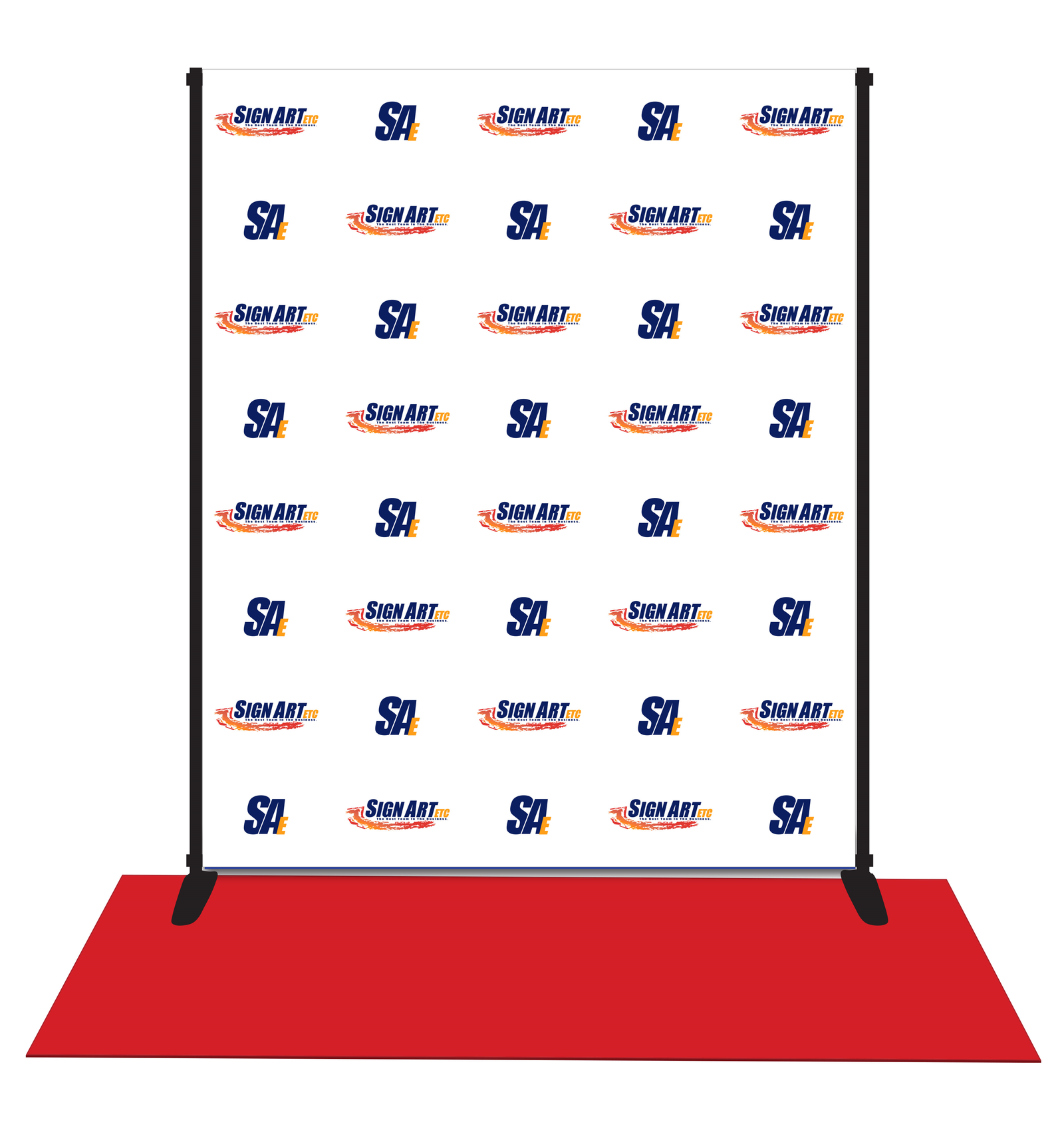 Vinyl Step and Repeat Backdrop