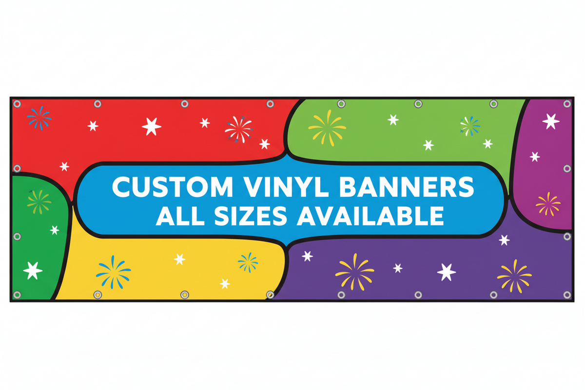 Vinyl Custom Banners - Full Color