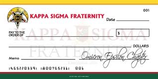 18x36 dry erase big check with PVC backer for reusable presentations