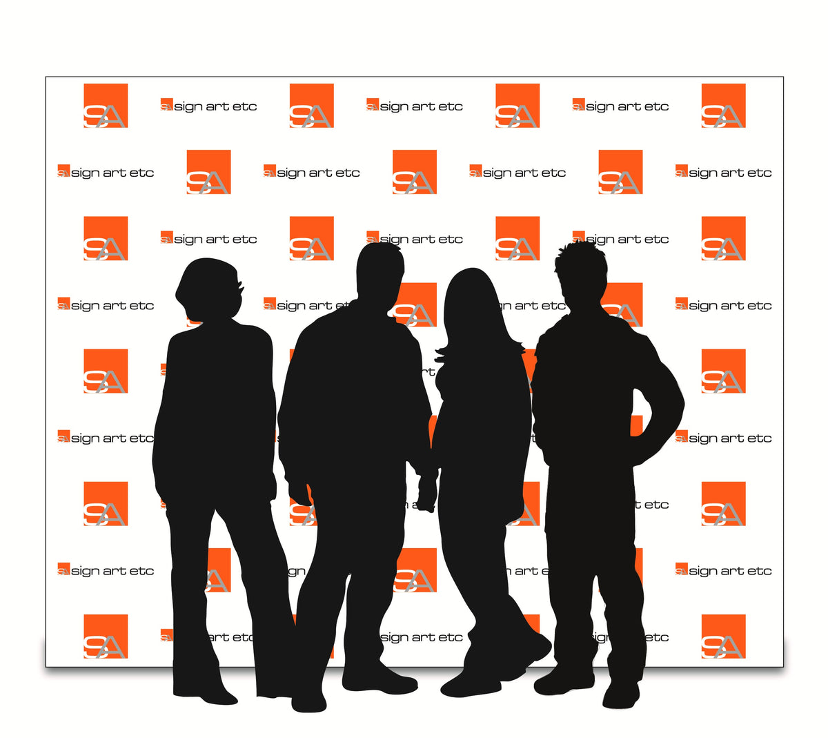 Vinyl Step and Repeat Backdrop