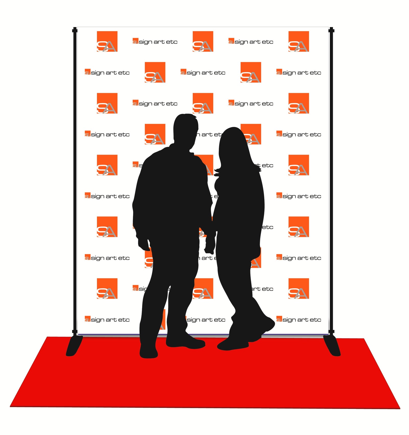 Vinyl Step and Repeat Backdrop