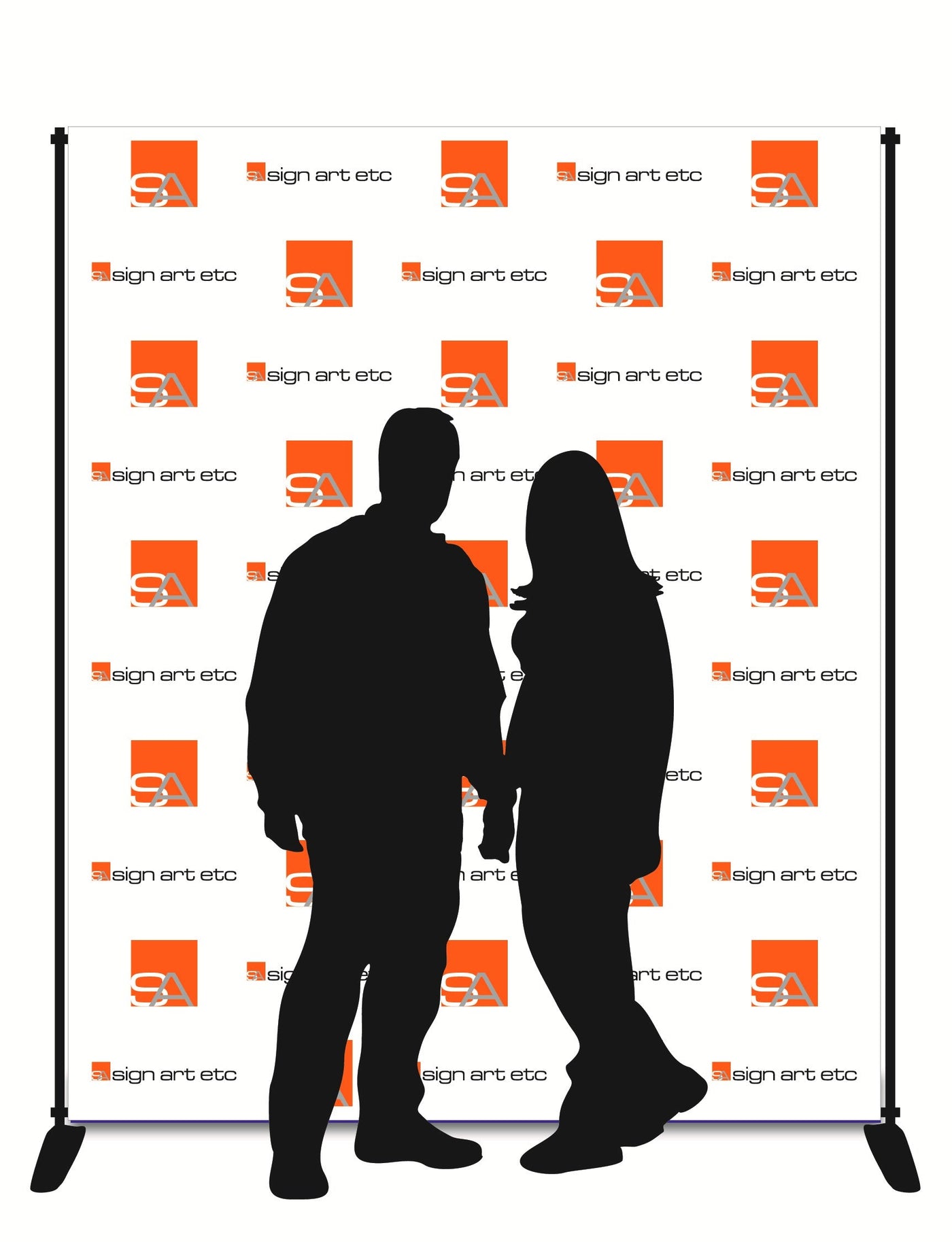 Vinyl Step and Repeat Backdrop | Sign Art Etc