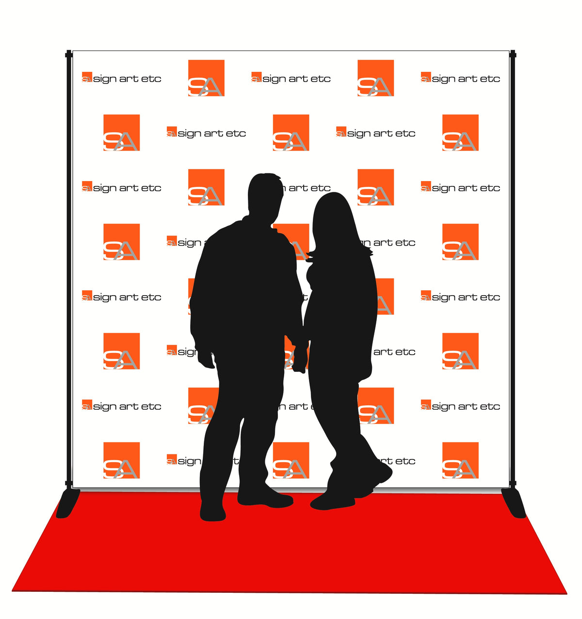 Vinyl Step and Repeat Backdrop