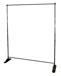 Step and Repeat Stand | Adjustable Aluminum for Backdrops